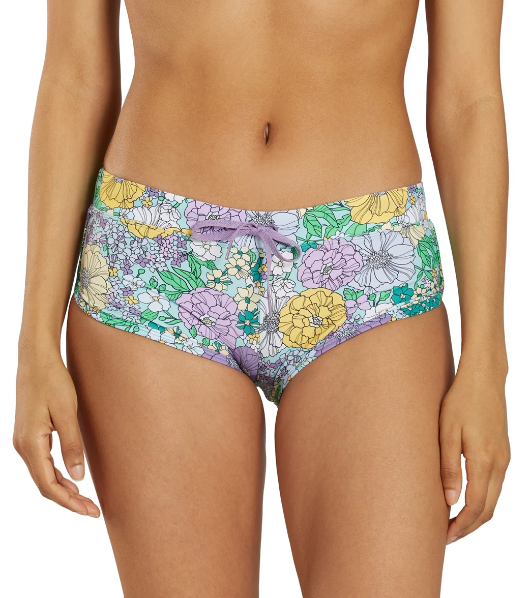 Sporti Active Bondi Floral Cheeky Boyshort Swim Bottom - Image 4