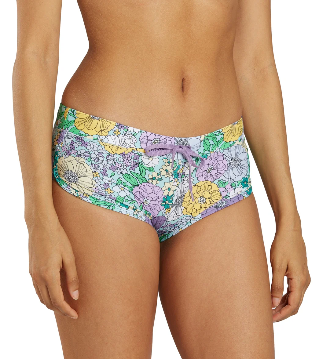 Sporti Active Bondi Floral Cheeky Boyshort Swim Bottom - Image 6