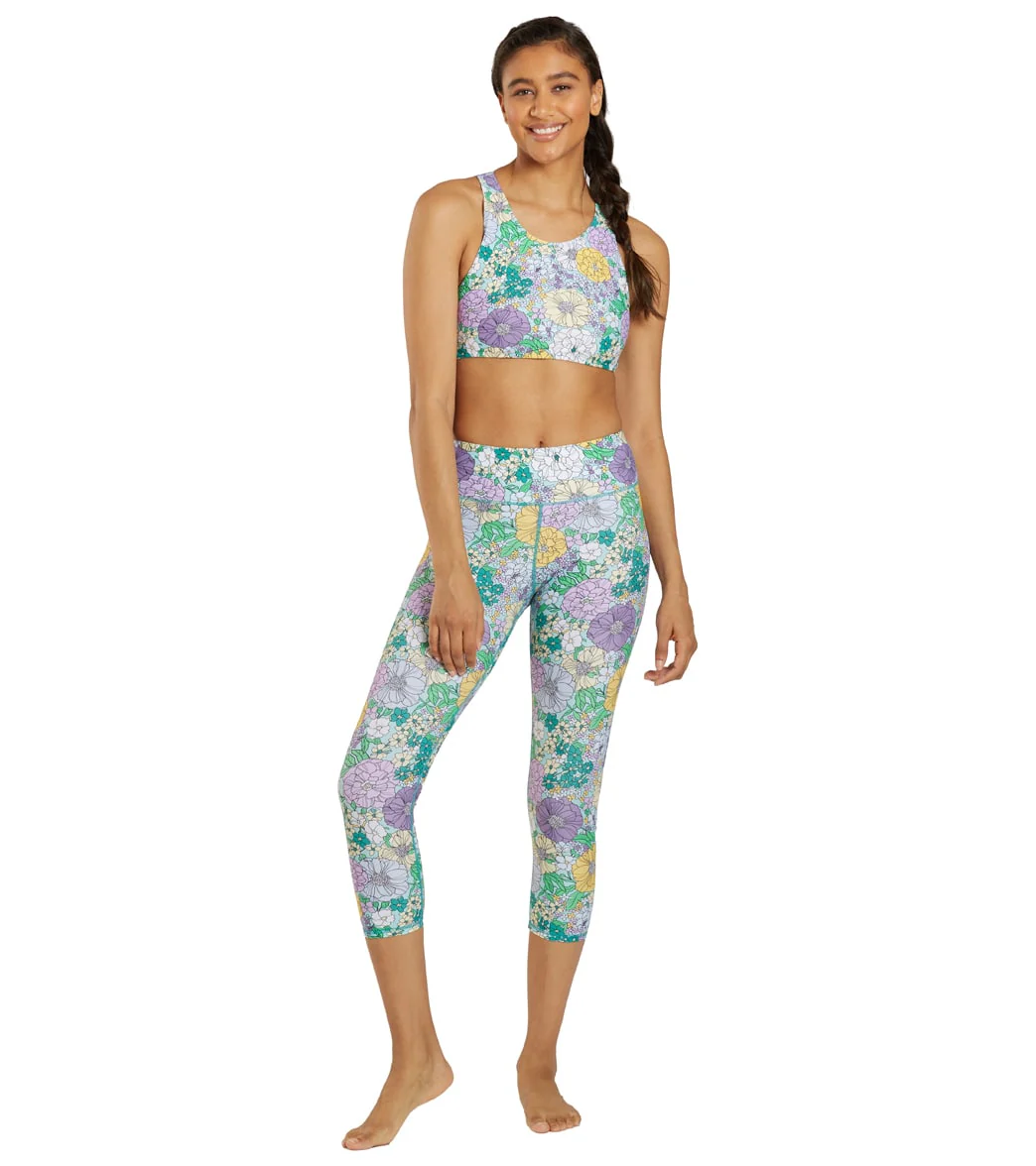 Sporti Active Bondi Floral Swim Capri Legging - Image 11