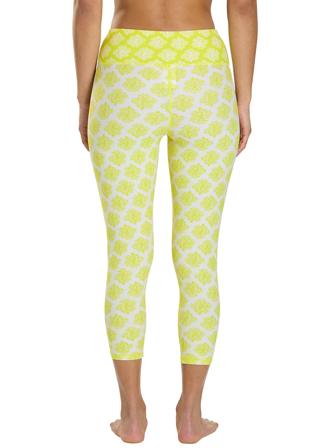 Sporti Active Coral Bloom Swim Capri Legging - Image 4