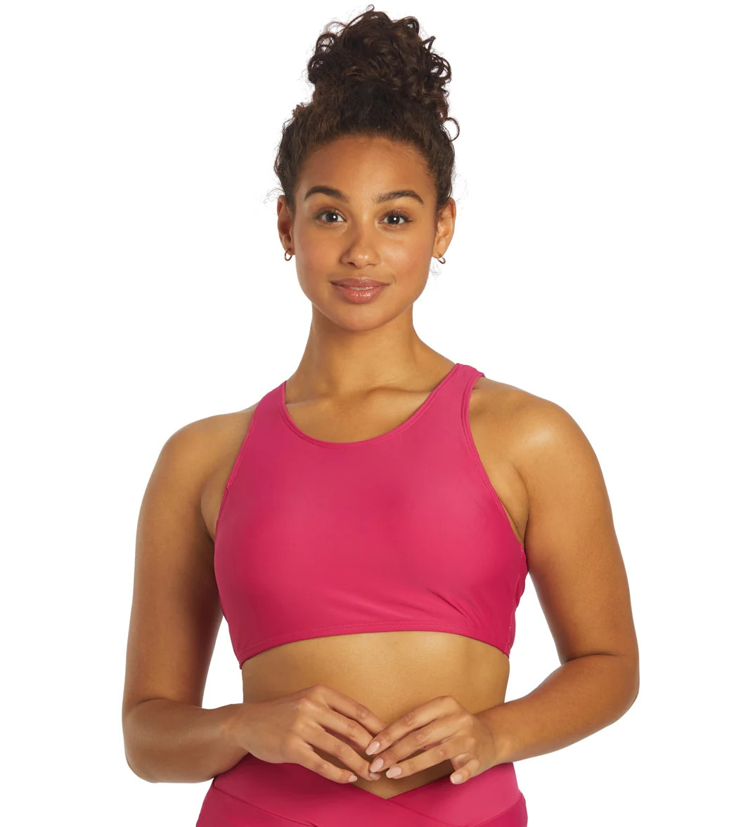 Sporti Active High Neck Crop Bikini Top - Image 67