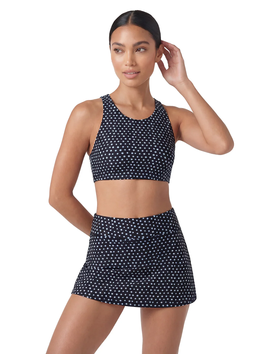 Sporti Active Tidal Dots Swim Skort Bottom - Image 14