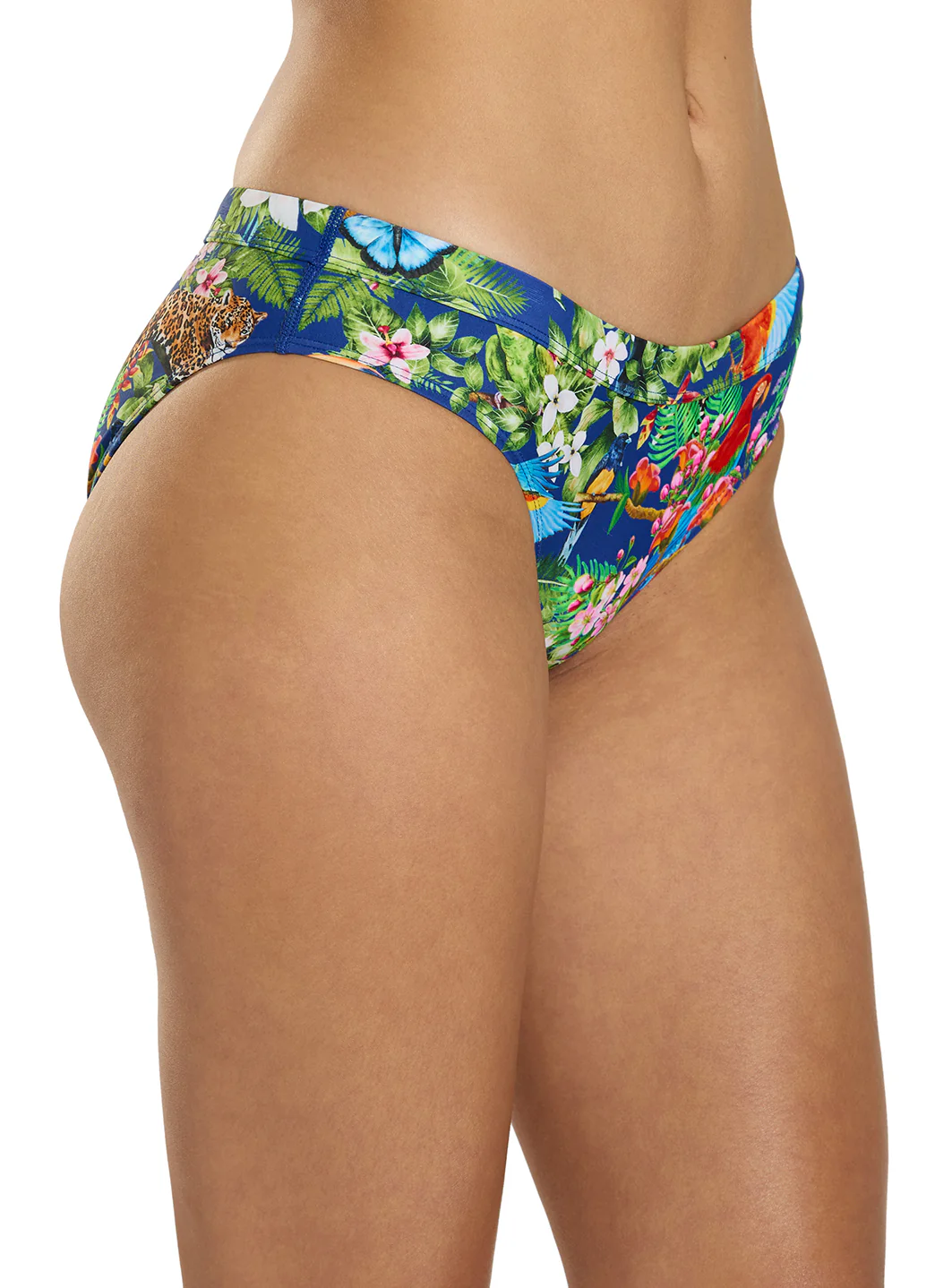 Sporti Active Tropical Oasis Hipster Workout Bikini Swim Bottom - Image 4