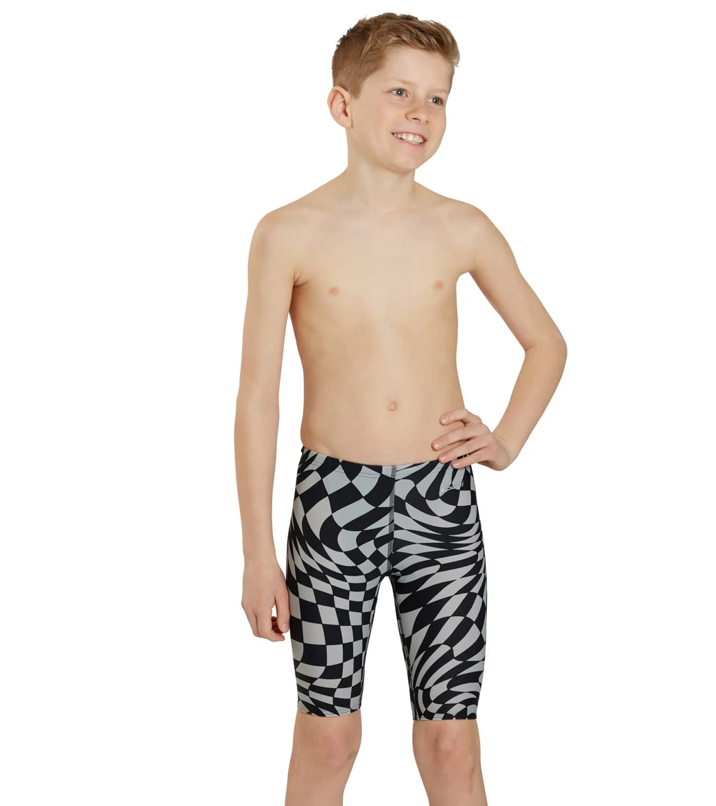 Sporti Checkmate Jammer Swimsuit (22-40) - Image 46