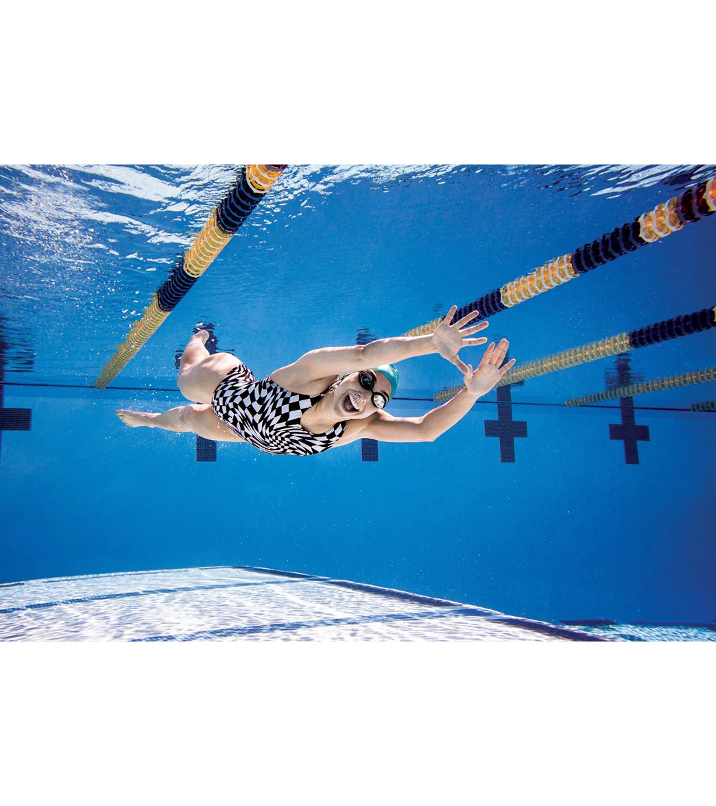 Sporti Checkmate Wide Strap One Piece Swimsuit (22-40) - Image 59