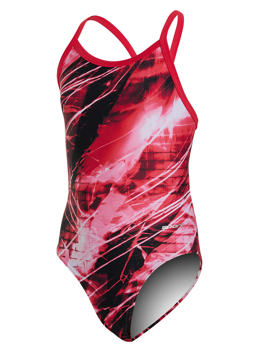 Sporti Cyberwave Thin Strap One Piece Swimsuit (22-44) - Image 18