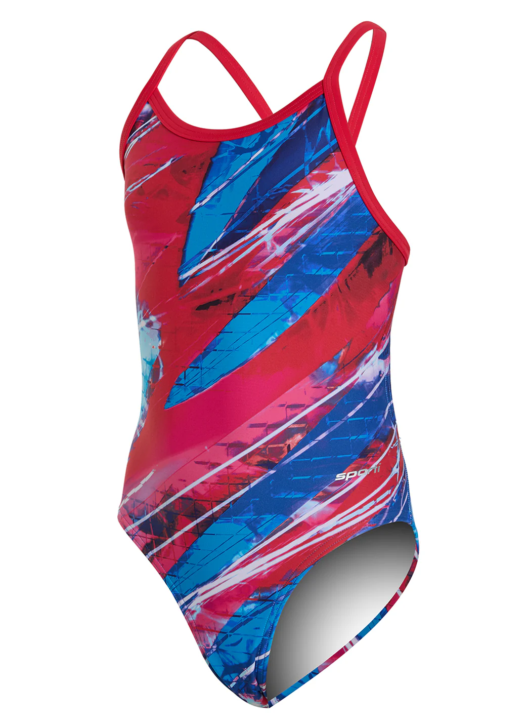 Sporti Cyberwave Thin Strap One Piece Swimsuit (22-44) - Image 36