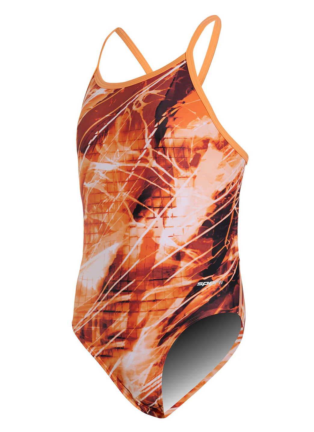 Sporti Cyberwave Thin Strap One Piece Swimsuit (22-44) - Image 45