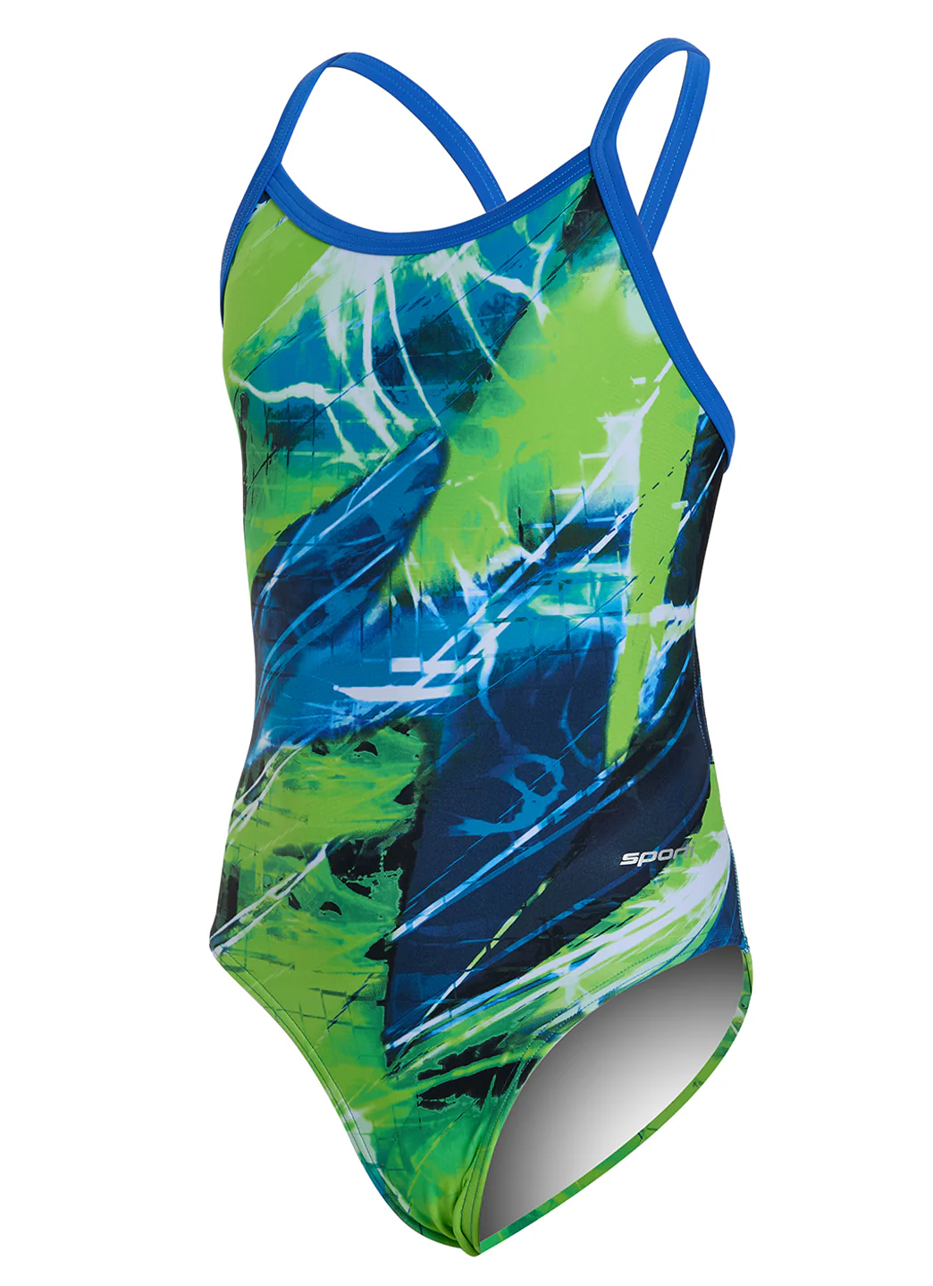 Sporti Cyberwave Thin Strap One Piece Swimsuit (22-44) - Image 8