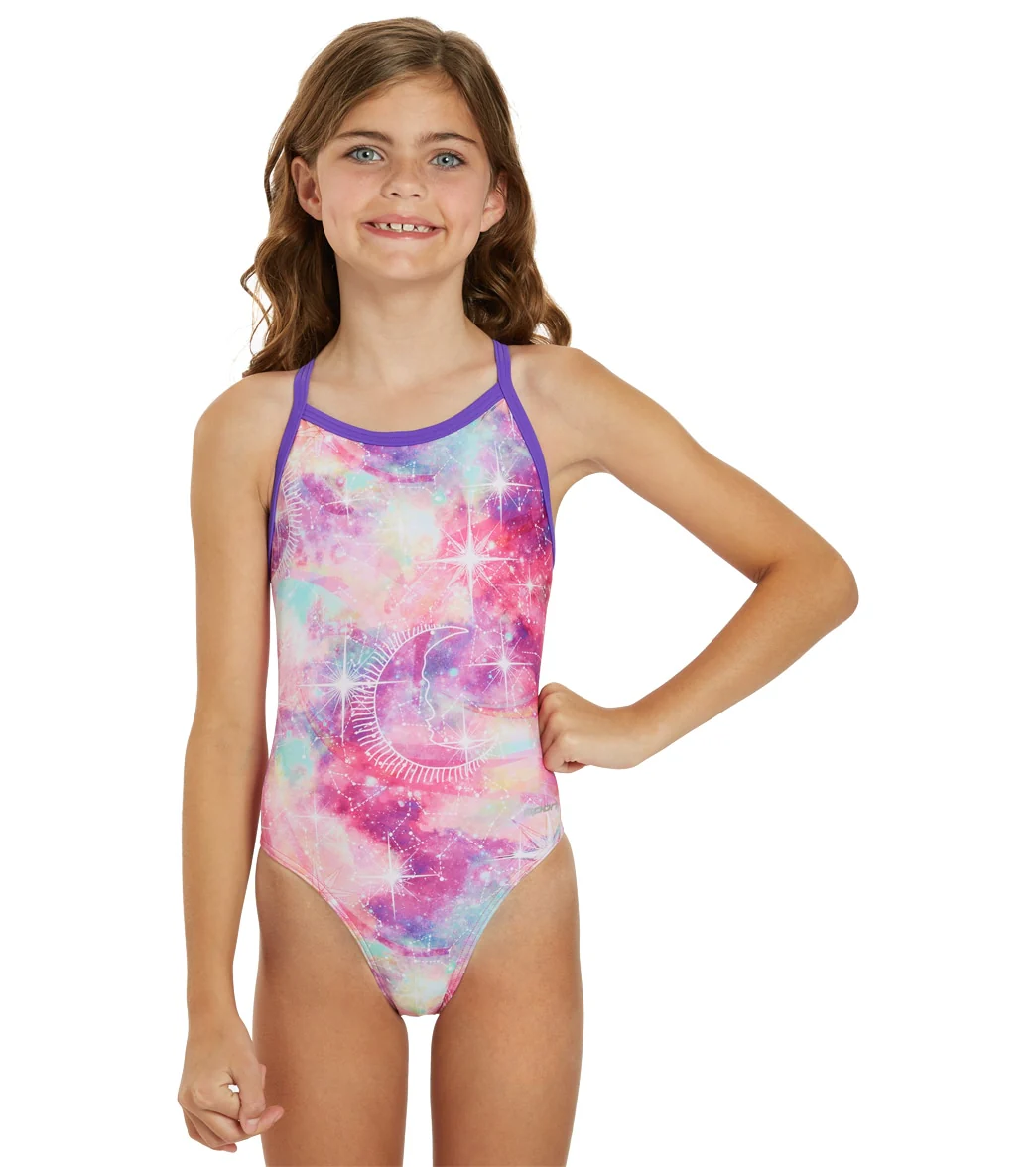 Sporti Galaxy Thin Strap One Piece Swimsuit Youth (22-28) - Image 6