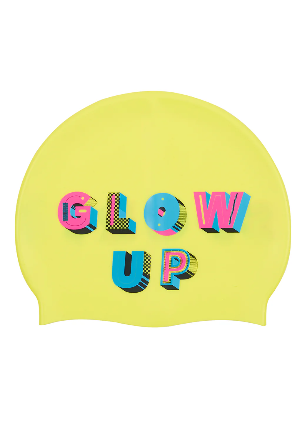 Sporti Glow Up Silicone Swim Cap - Image 2