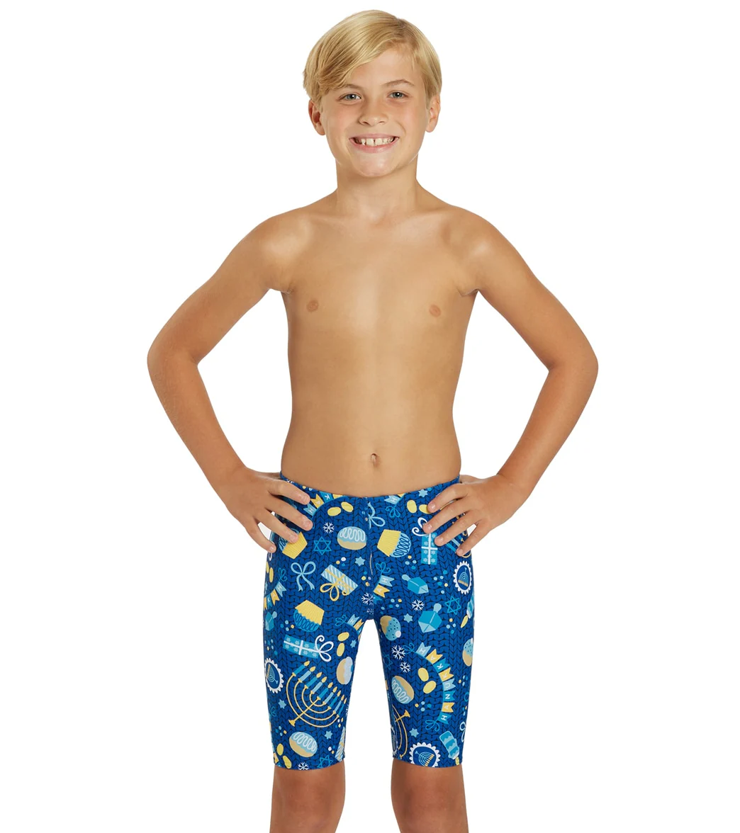Sporti Granny Sweater Dancing Dreidel Jammer Swimsuit Youth (22-28) - Image 2