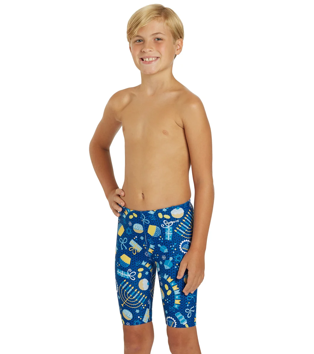 Sporti Granny Sweater Dancing Dreidel Jammer Swimsuit Youth (22-28) - Image 8