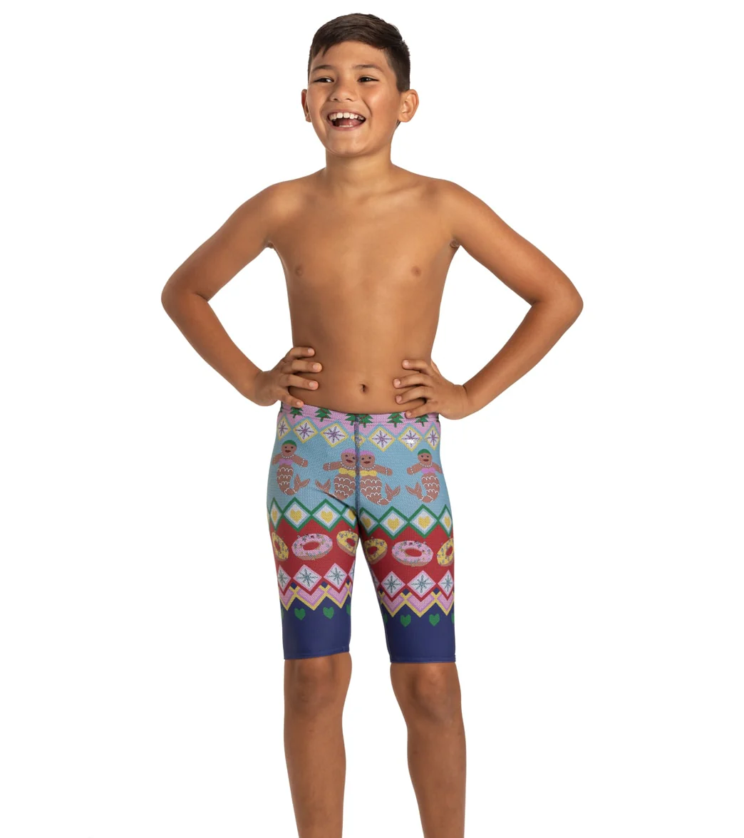 Sporti Granny Sweater Gingerbread Mermaid Jammer Swimsuit Youth (22-28) - Image 10