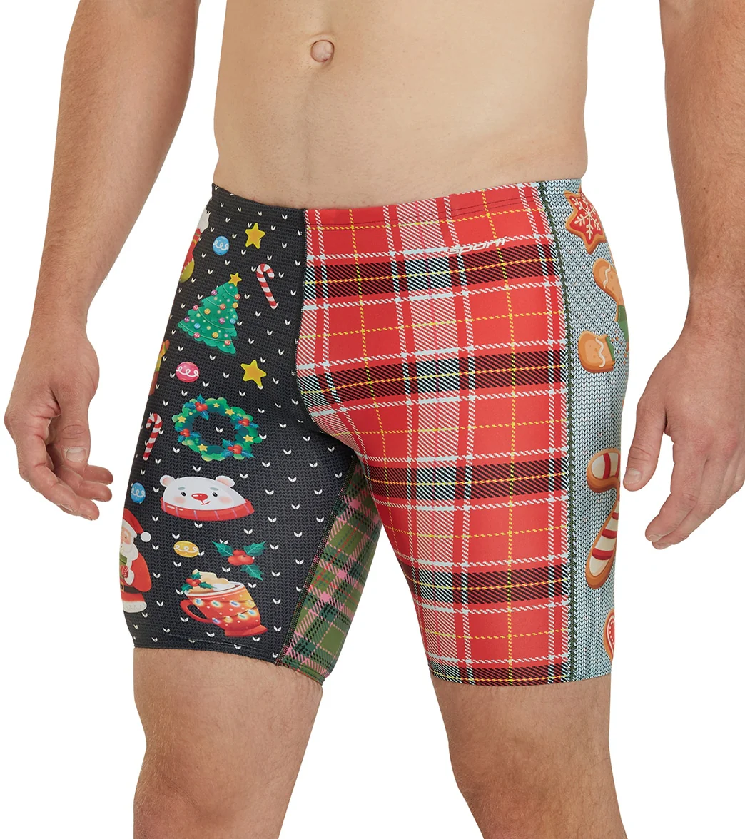 Sporti Granny Sweater Holiday Tartan Jammer Swimsuit - Image 13