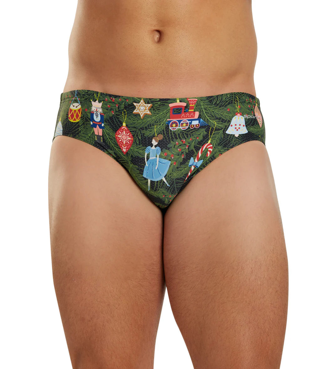 Sporti Granny Sweater Ornaments Brief Swimsuit (26-40) - Image 9