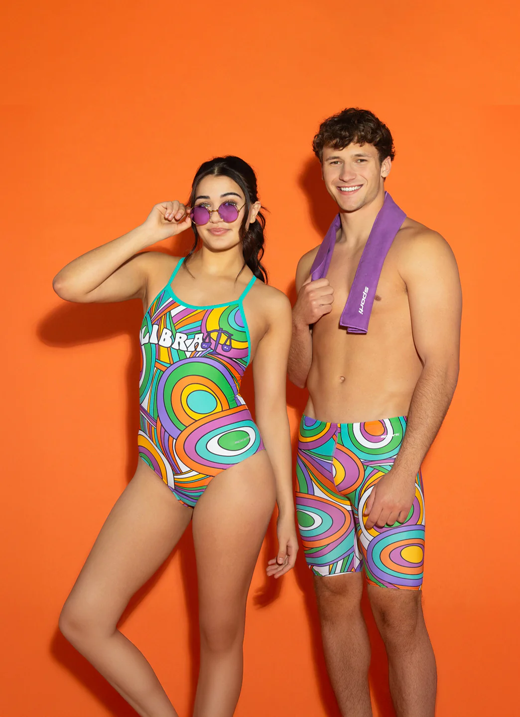 Sporti Groovy Zodiac Libra Jammer Swimsuit (24-40) - Image 5
