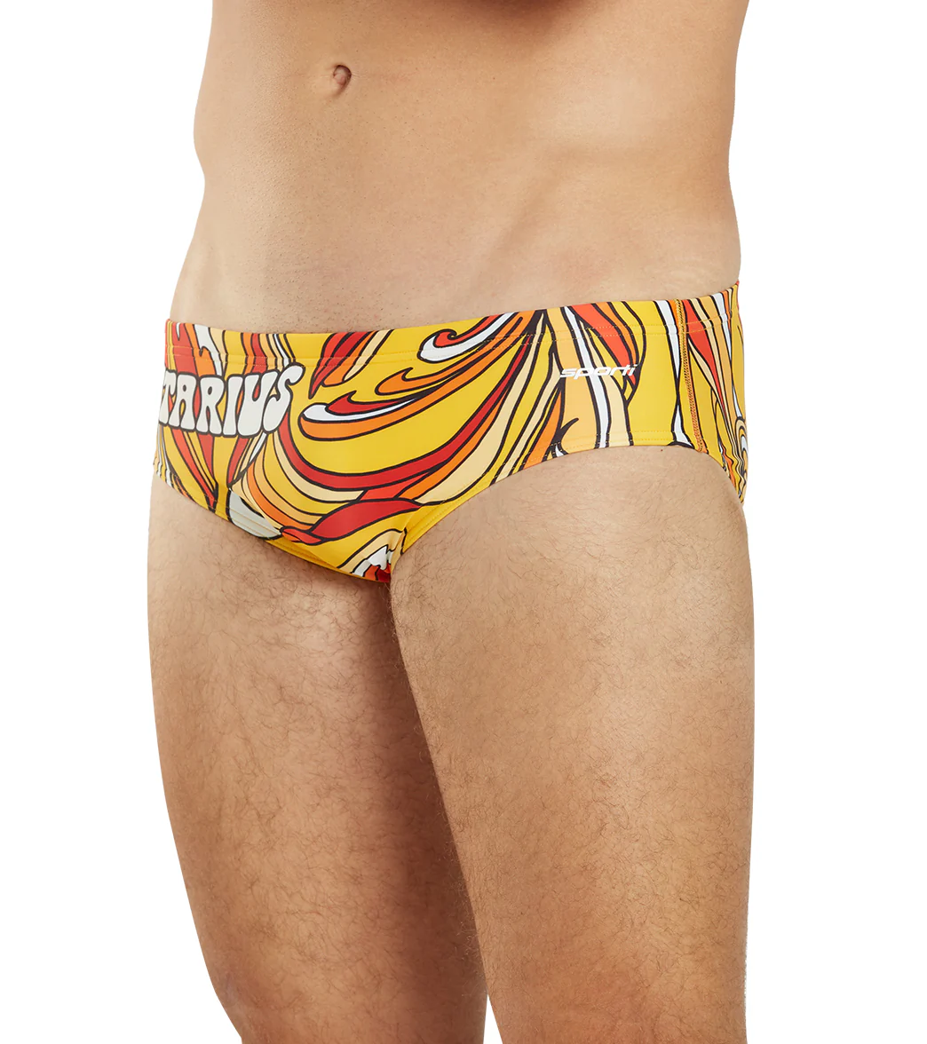 Sporti Groovy Zodiac Sagittarius Brief Swimsuit (26-40) - Image 10
