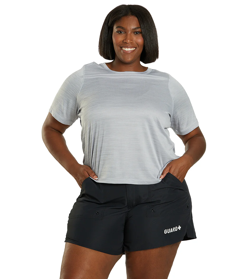 Sporti Guard Women's Plus Size Comfort Fit Board Short - Image 6