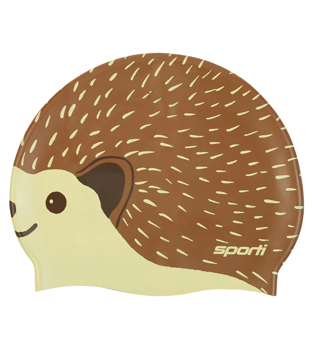 Sporti Hedgehog Silicone Swim Cap Jr. - Image 6