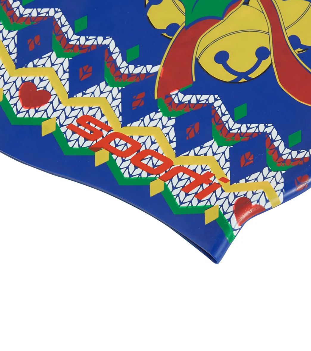 Sporti Holiday Sleighin' It Silicone Swim Cap Jr. - Image 20