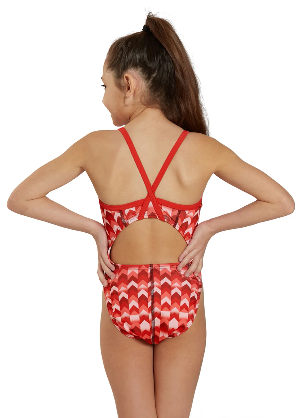 Sporti HydroLast Arrowhead Thin Strap One Piece Swimsuit (22-40) - Image 37
