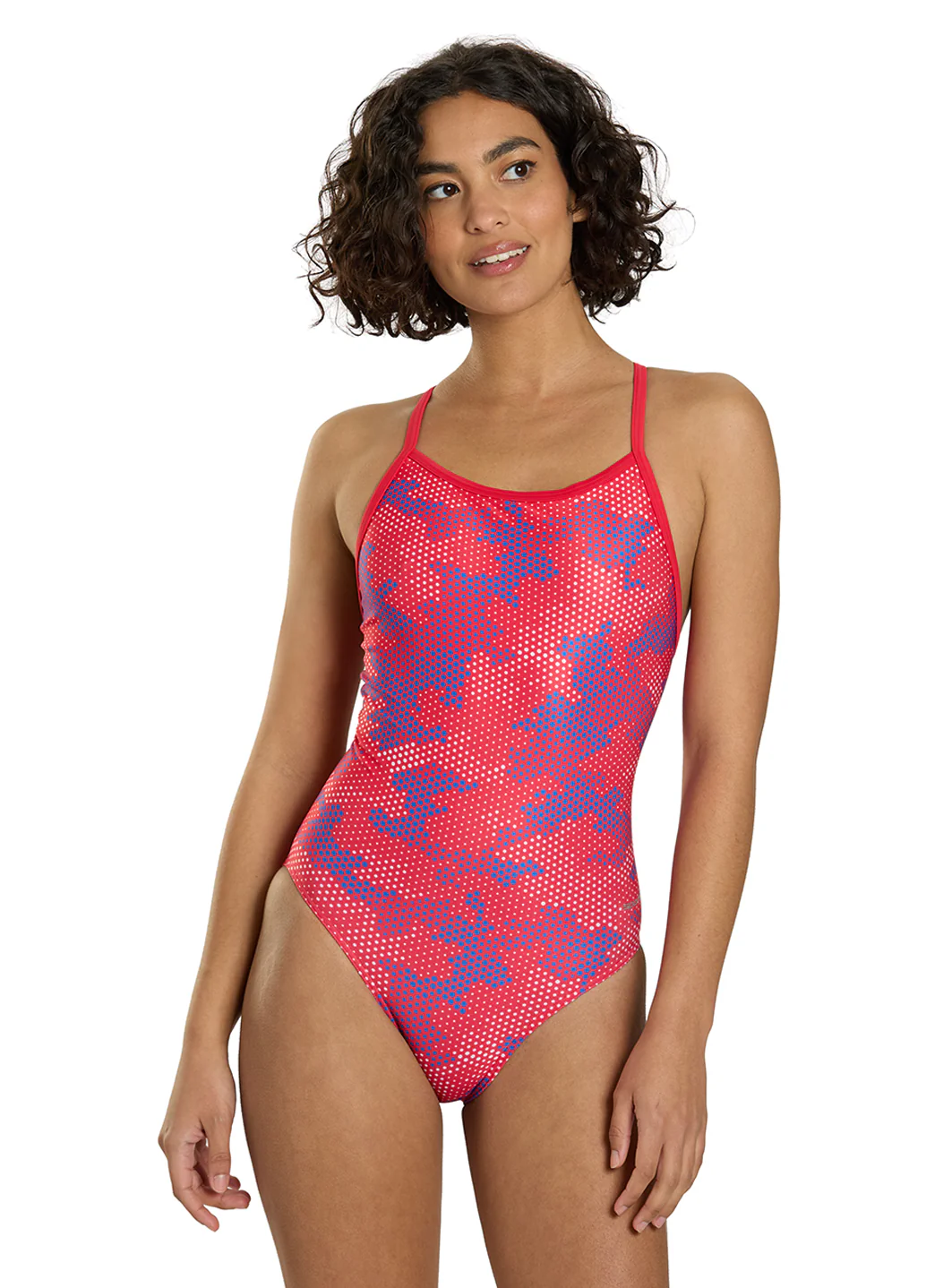 Sporti HydroLast Digi Camo Thin Strap One Piece Swimsuit (22-44) - Image 51