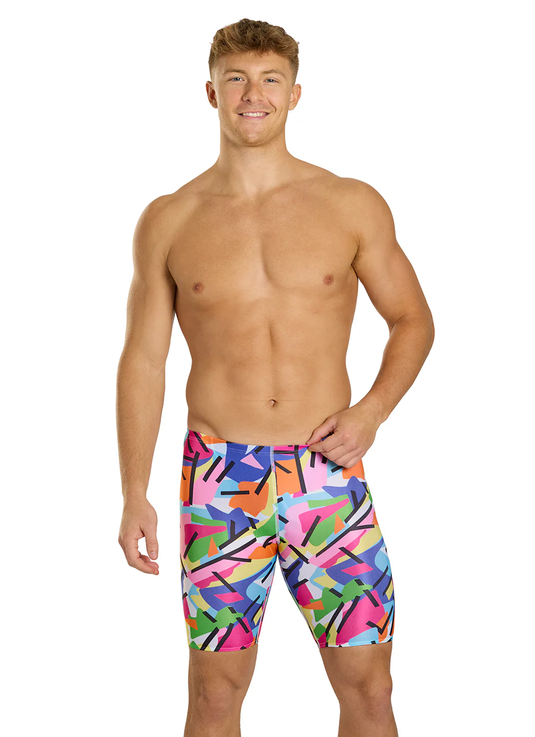 Sporti HydroLast Electric Pop Jammer Swimsuit (22-40) - Image 2