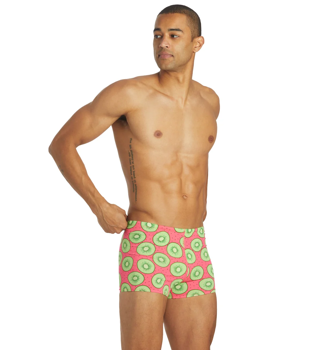 Sporti HydroLast Love Kiwi Square Leg Swimsuit - Image 4