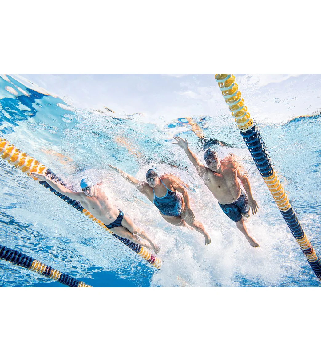 Sporti HydroLast Sonar Waves Thin Strap One Piece Swimsuit (22-40) - Image 16