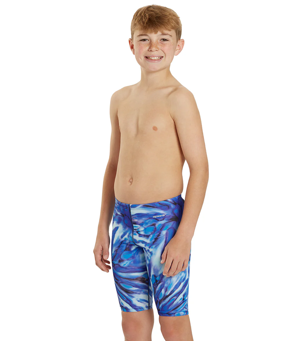 Sporti HydroLast Spacey Jammer Swimsuit Youth (22-28) - Image 36
