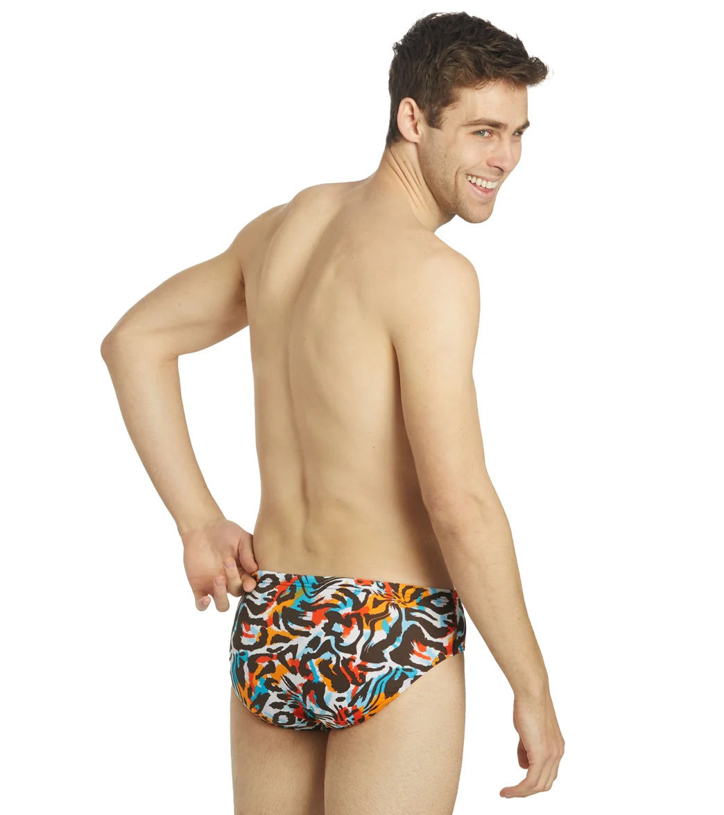 Sporti HydroLast Tiger Mingle Brief Swimsuit - Image 4