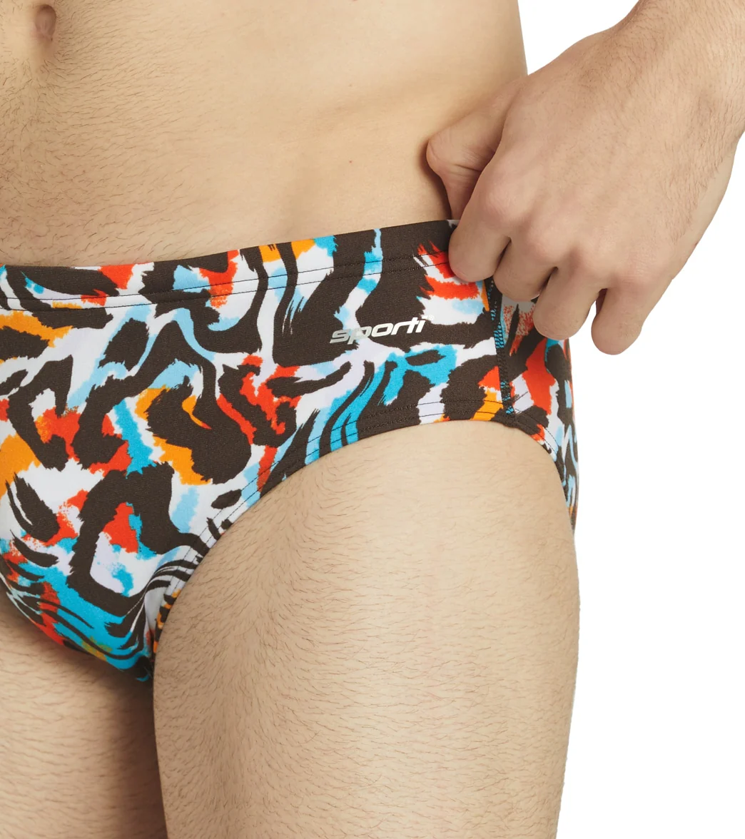 Sporti HydroLast Tiger Mingle Brief Swimsuit - Image 9