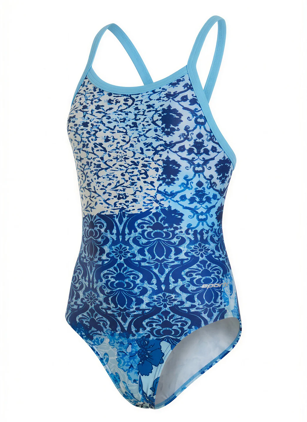 Sporti Indigo Drift Thin Strap One Piece Swimsuit (22-44) - Image 8