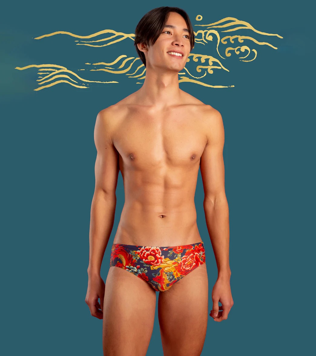Sporti Limited Edition Dragonfire Brief Swimsuit (26-40) - Image 13