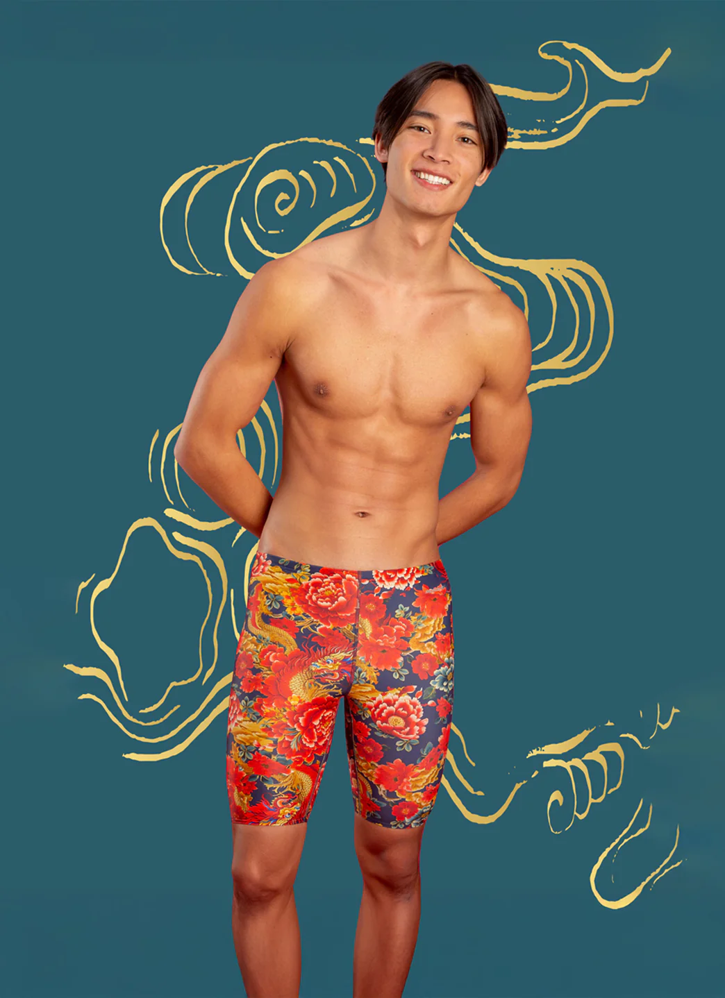 Sporti Limited Edition Dragonfire Jammer Swimsuit (22-40) - Image 3