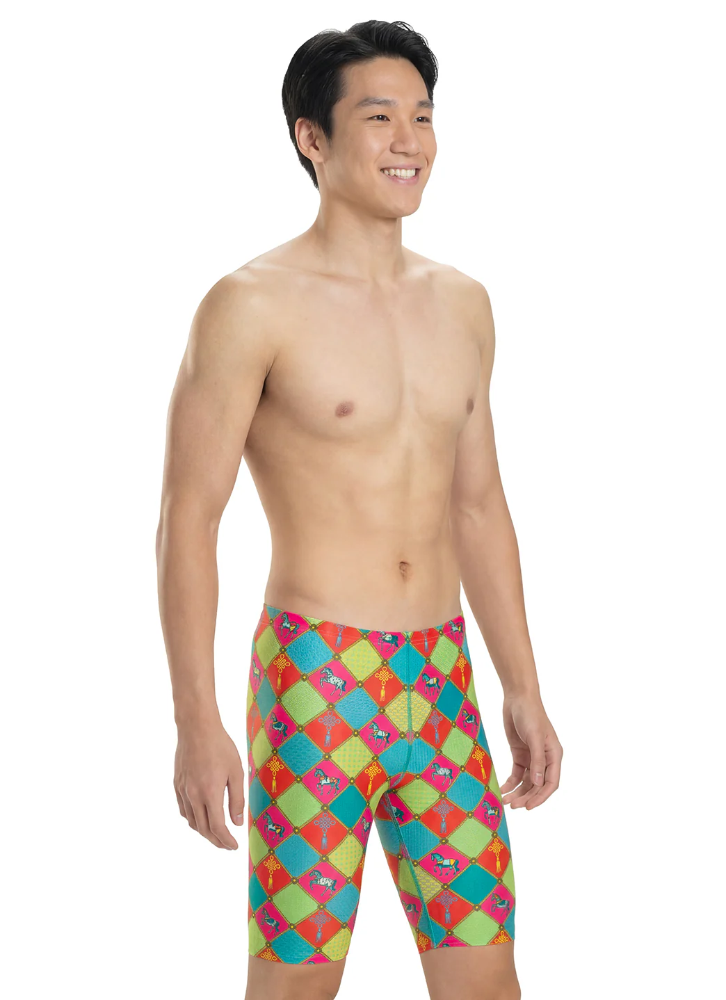 Sporti Limited Edition Dynasty Gallop Jammer Swimsuit (22-40) - Image 3
