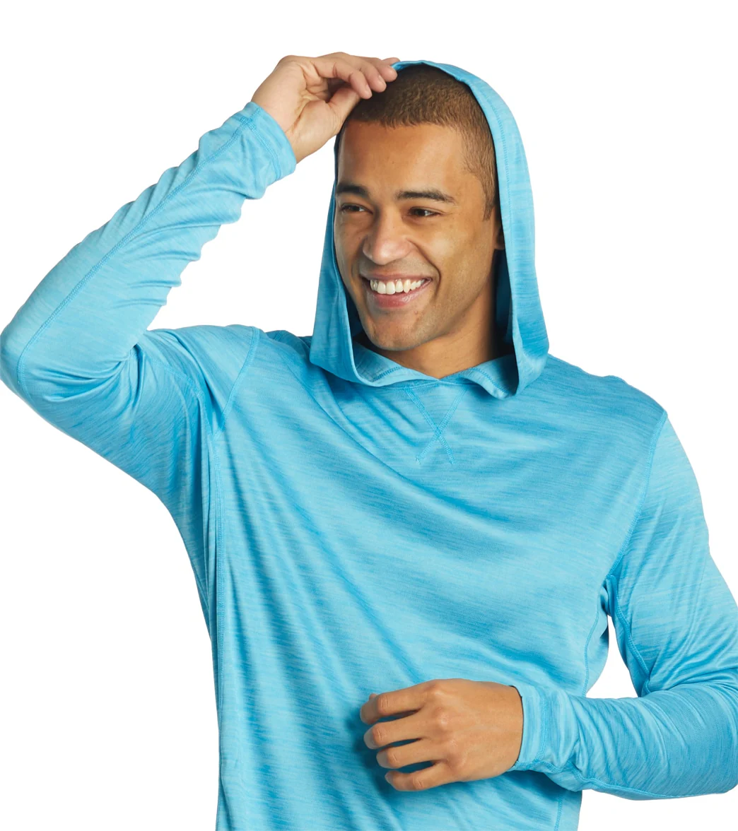 Sporti Men's L/S Hybrid Hooded UPF 50+ Sun Shirt - Image 10