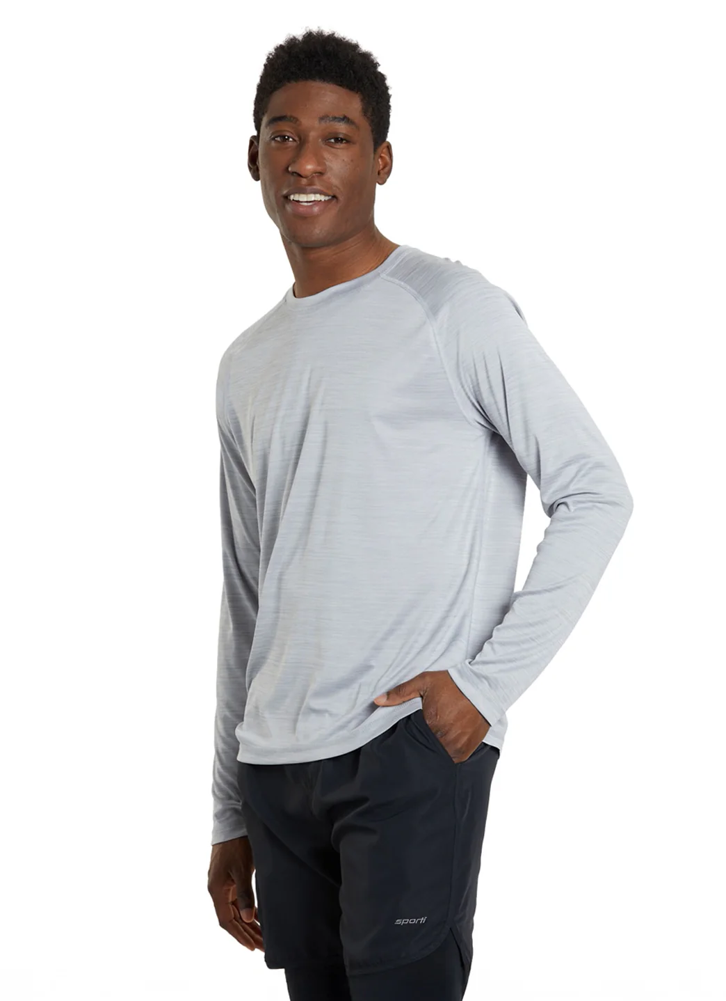 Sporti Men's L/S Hybrid II UPF 50+ Sun Shirt - Image 11