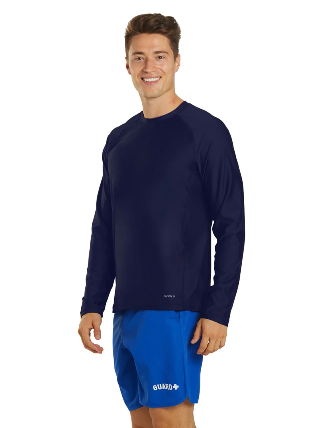 Sporti Men's L/S UPF 50+ Comfort Fit II Rash Guard - Image 11