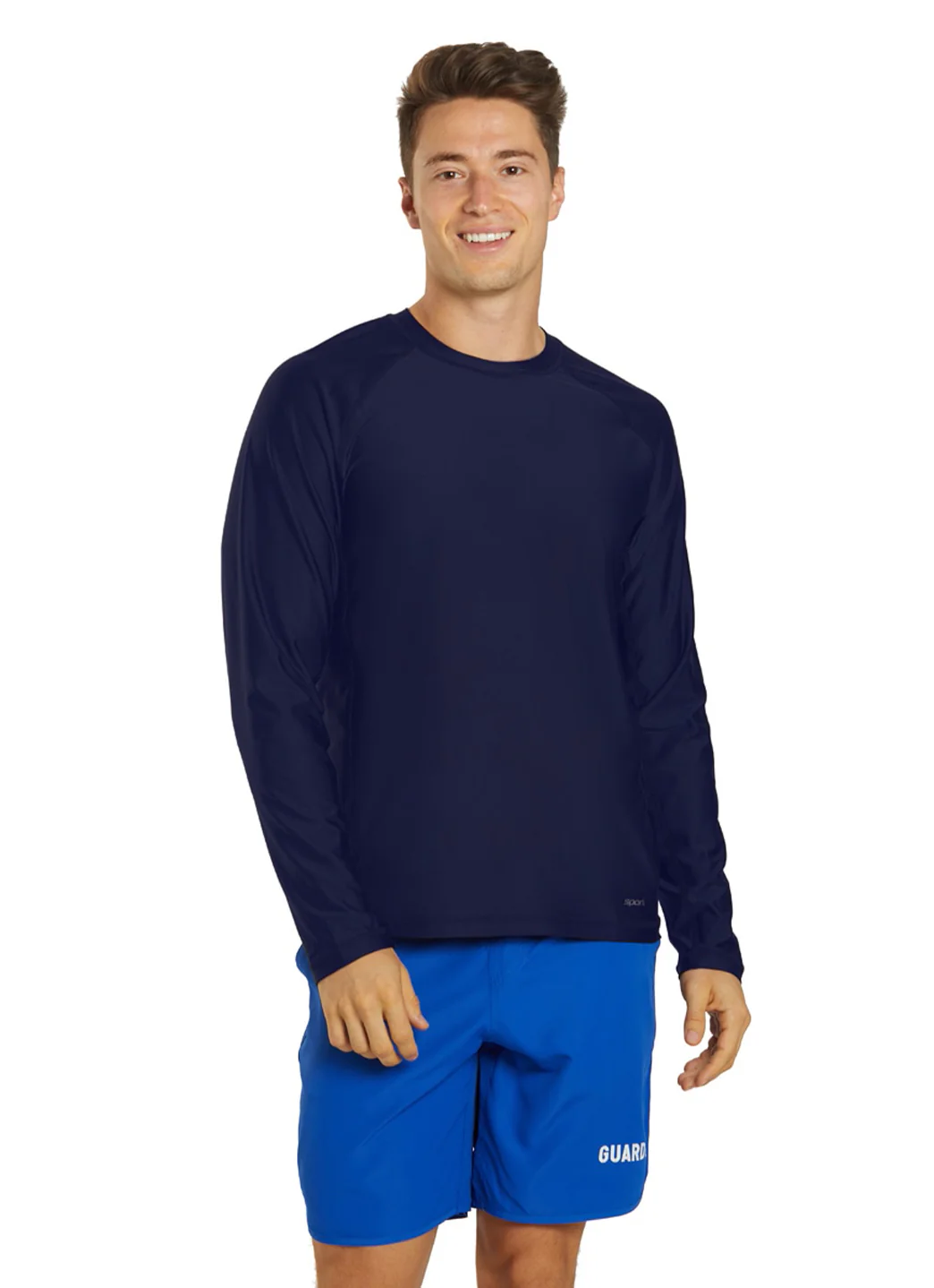 Sporti Men's L/S UPF 50+ Comfort Fit II Rash Guard - Image 7