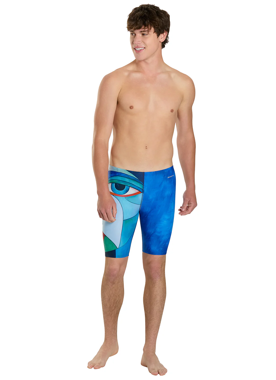 Sporti Mirror Reflection Jammer Swimsuit (22-44) - Image 6