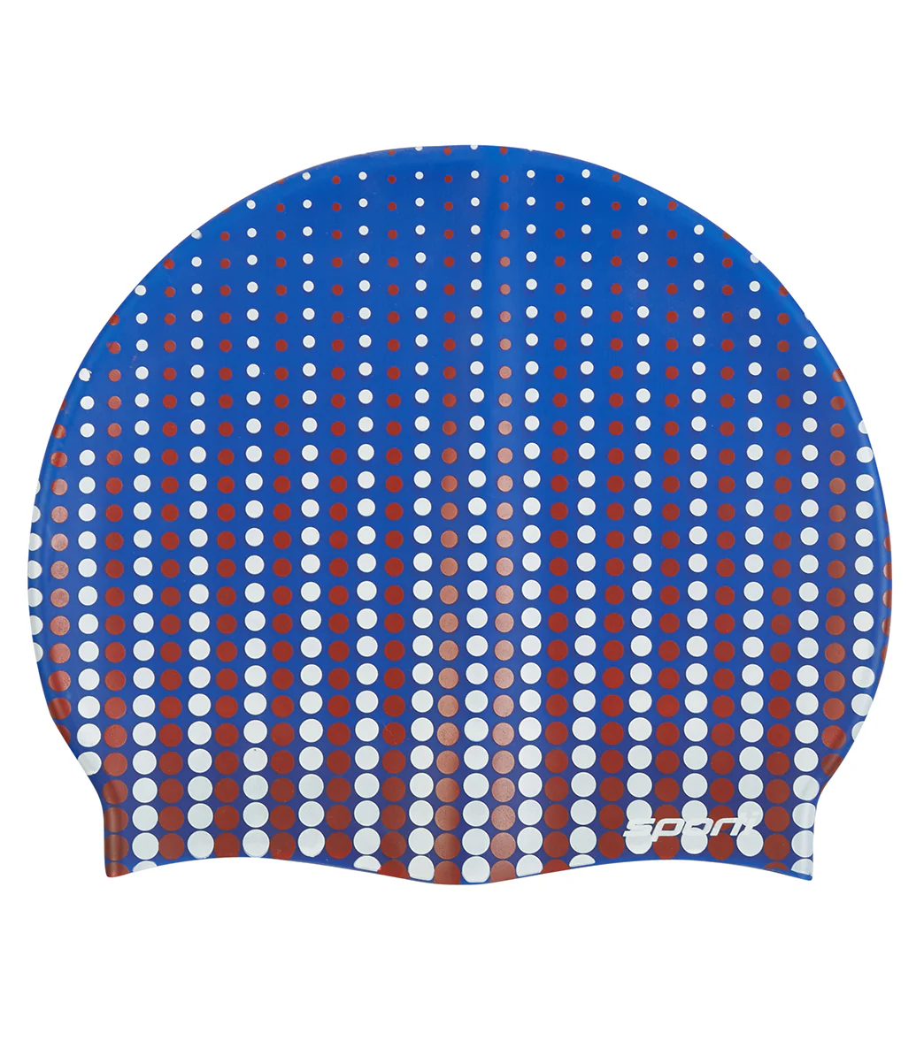 Sporti Molecule USA Silicone Swim Cap - Image 8