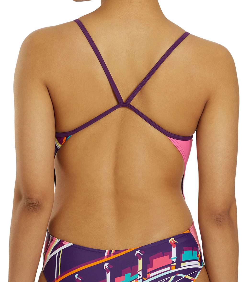 Sporti Paris Sunset Micro Back One Piece Swimsuit (26-40) - Image 9