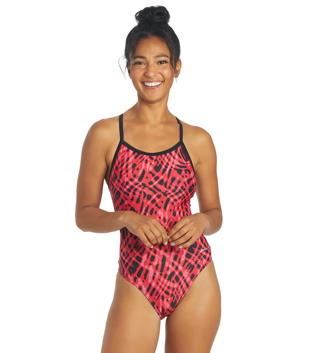 Sporti Serene Thin Strap One Piece Swimsuit - Image 23