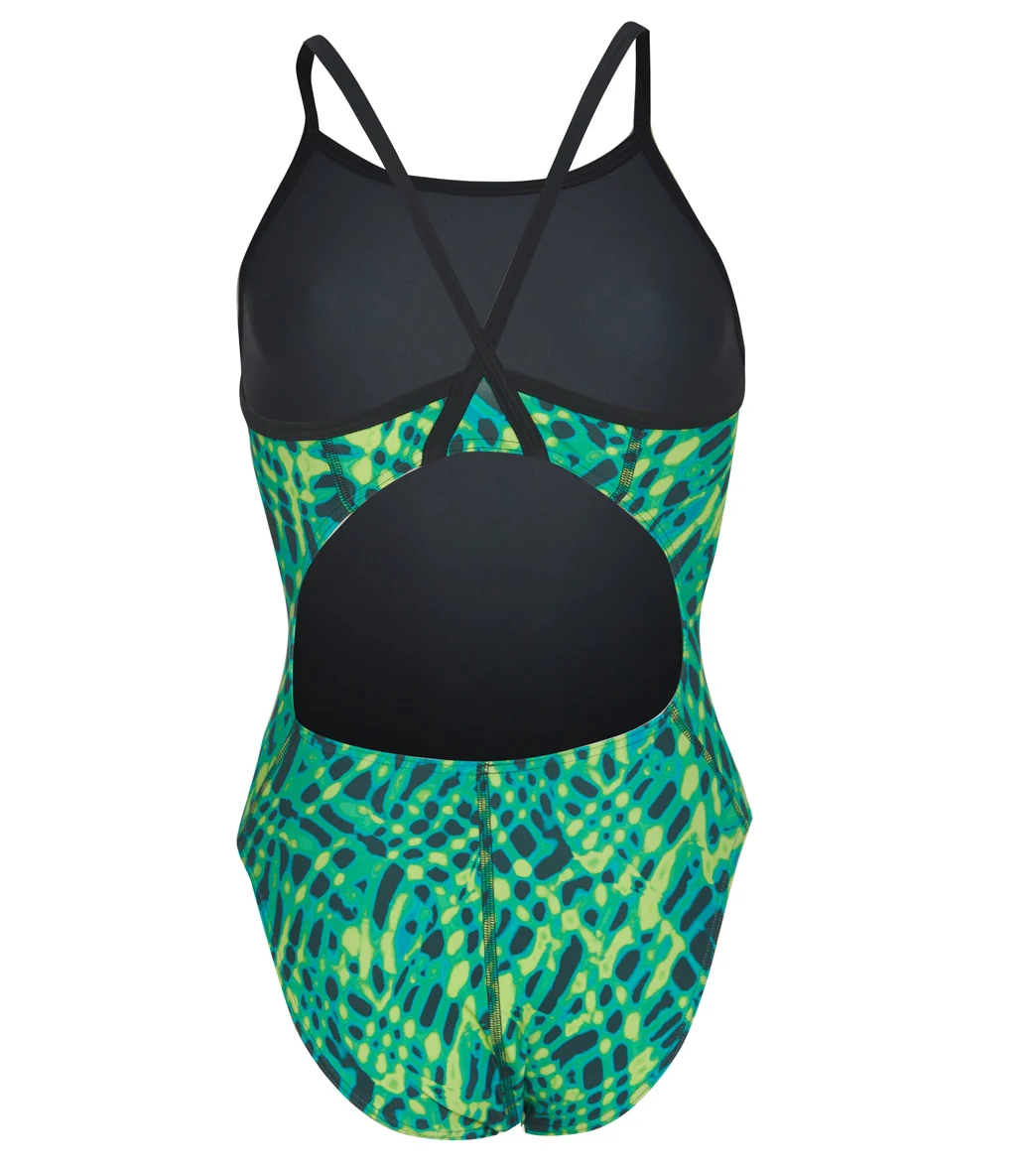 Sporti Serene Thin Strap One Piece Swimsuit Youth (22-28) - Image 18