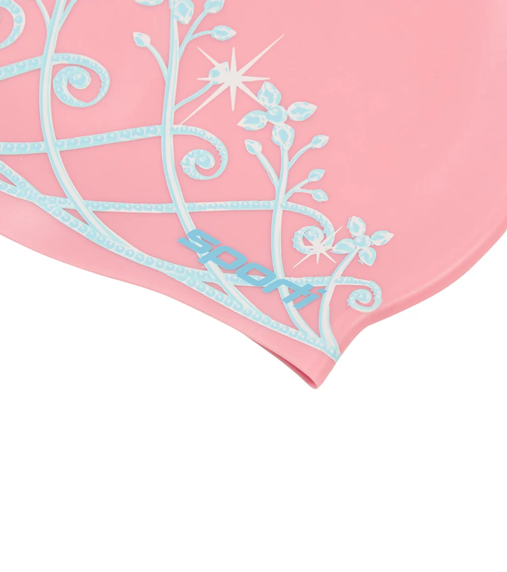Sporti Tiara Silicone Swim Cap Jr. - Image 4