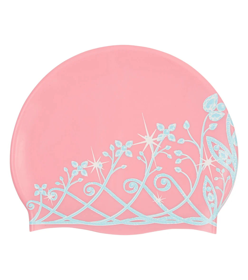 Sporti Tiara Silicone Swim Cap Jr. - Image 7