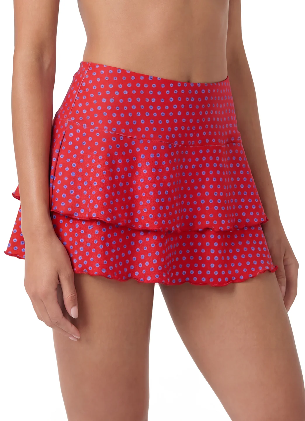 Sporti Tidal Dots Cover Up Swim Skirt - Image 4