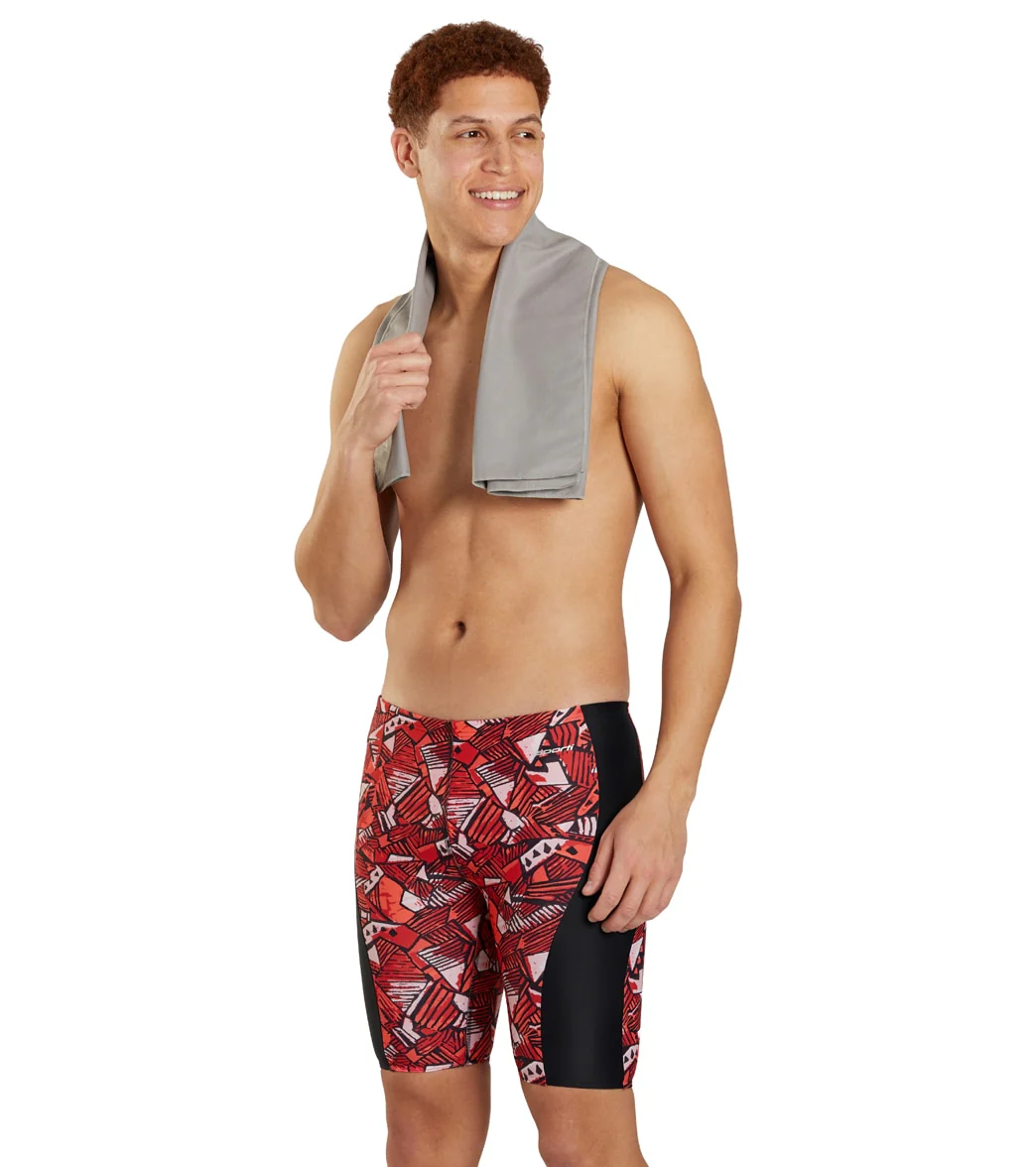 Sporti Tribal Graffiti Splice Jammer Swimsuit (22-40) - Image 27